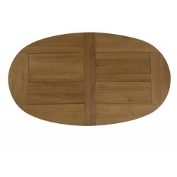 Table ovale Whitney -  Ateliers de Langres. 